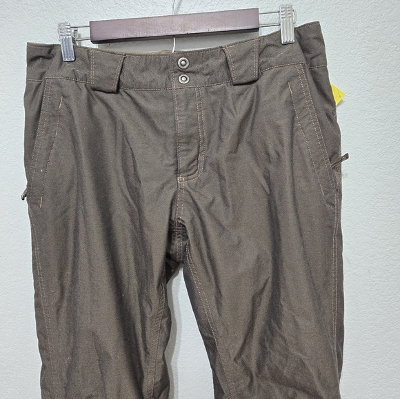 Columbia Omni-Tech Brown Titanium Snow Pants Size M - Picture 2 of 13
